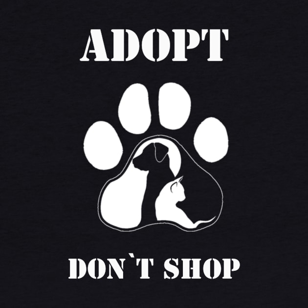 Adopt Don't Shop - Dog Lovers Dogs by fromherotozero